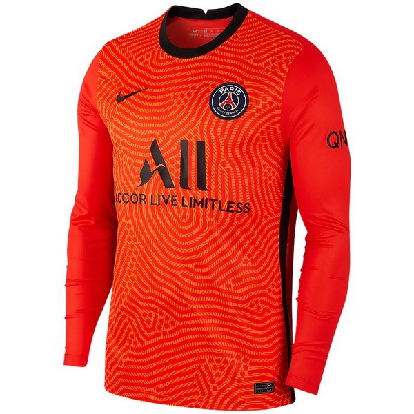 Tailandia Camiseta Paris Saint Germain ML Portero 2020 2021 Naranja